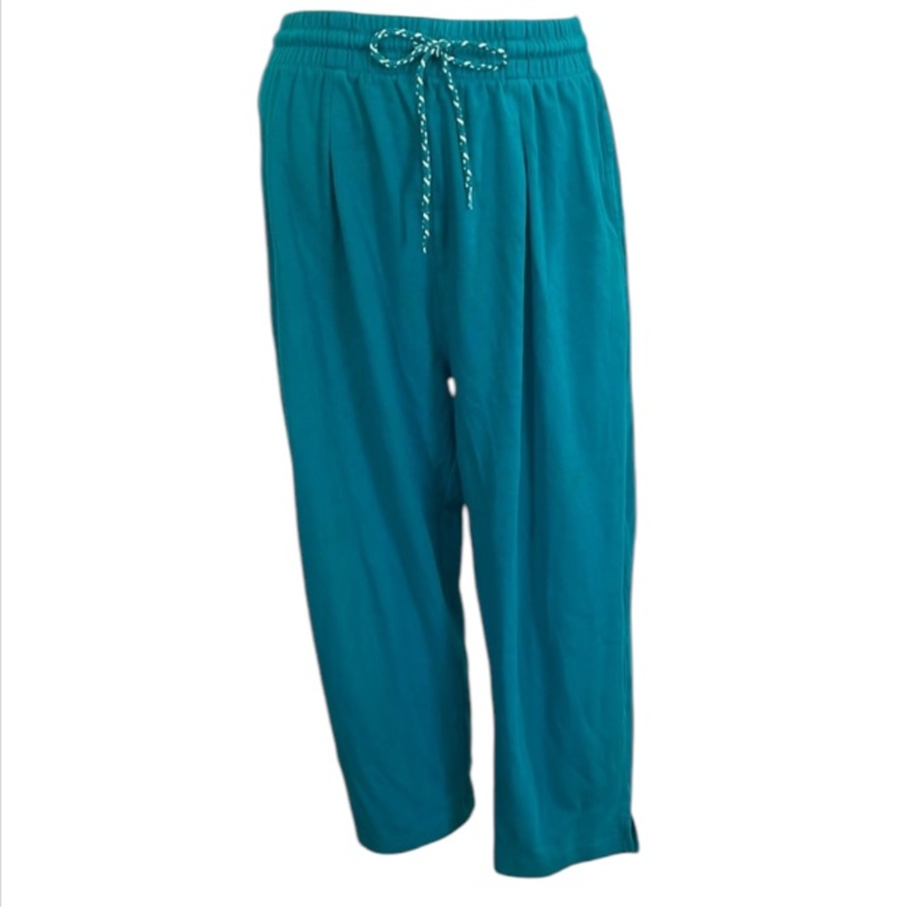 Vintage Melbourne elements 100% cotton green athletic pants sweatpants joggers M